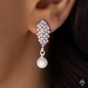 PRAO Anti-Tarnish Mini Crystal Danglers✨