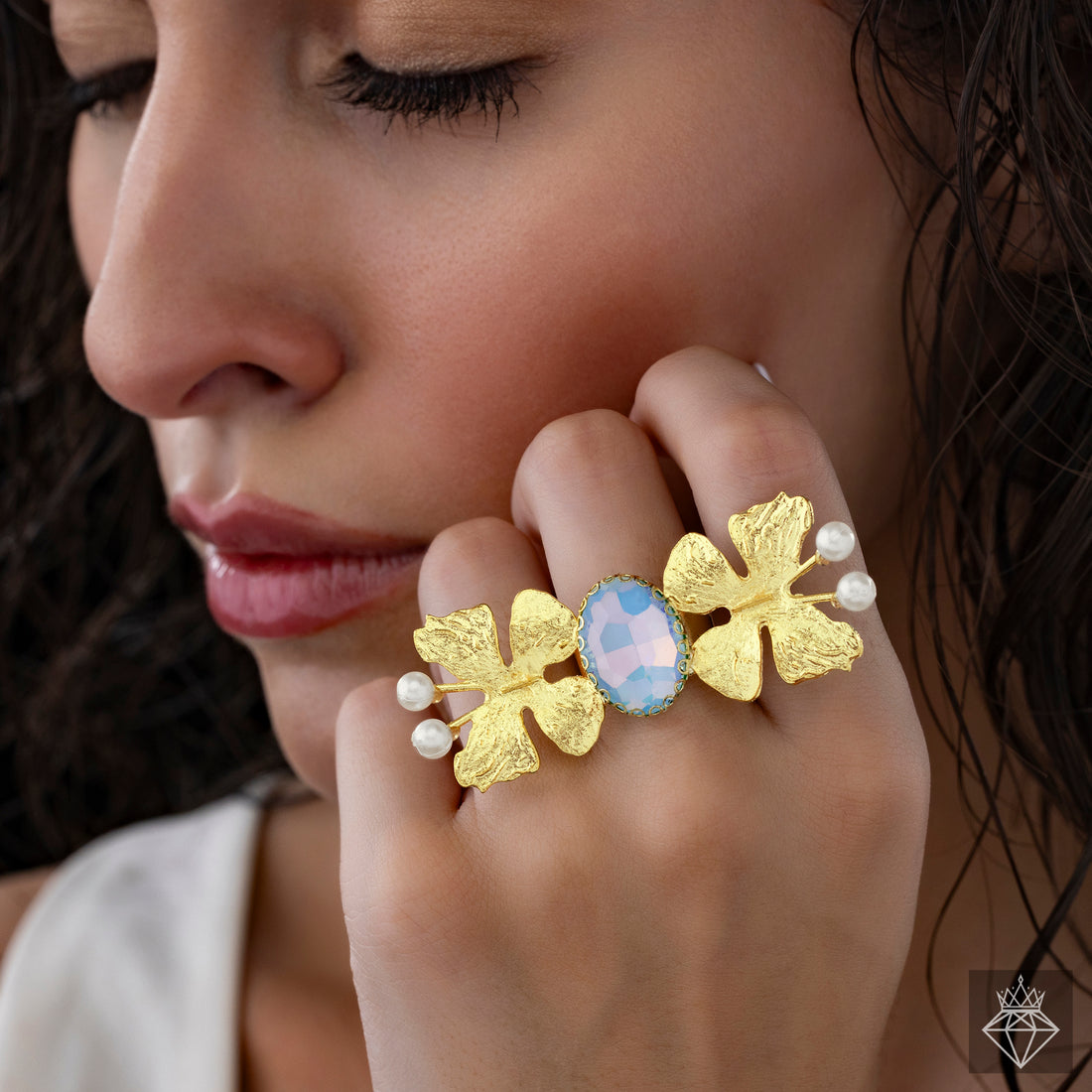 PRAO Anti-Tarnish Butterfly Ring (Adjustable Size)
