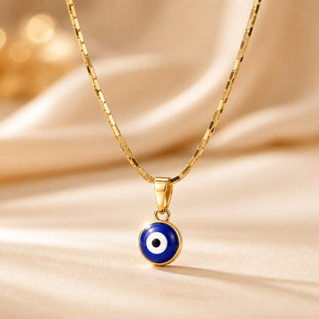 PRAO Necklace Anti-Tarnish Evil Eye Pendant