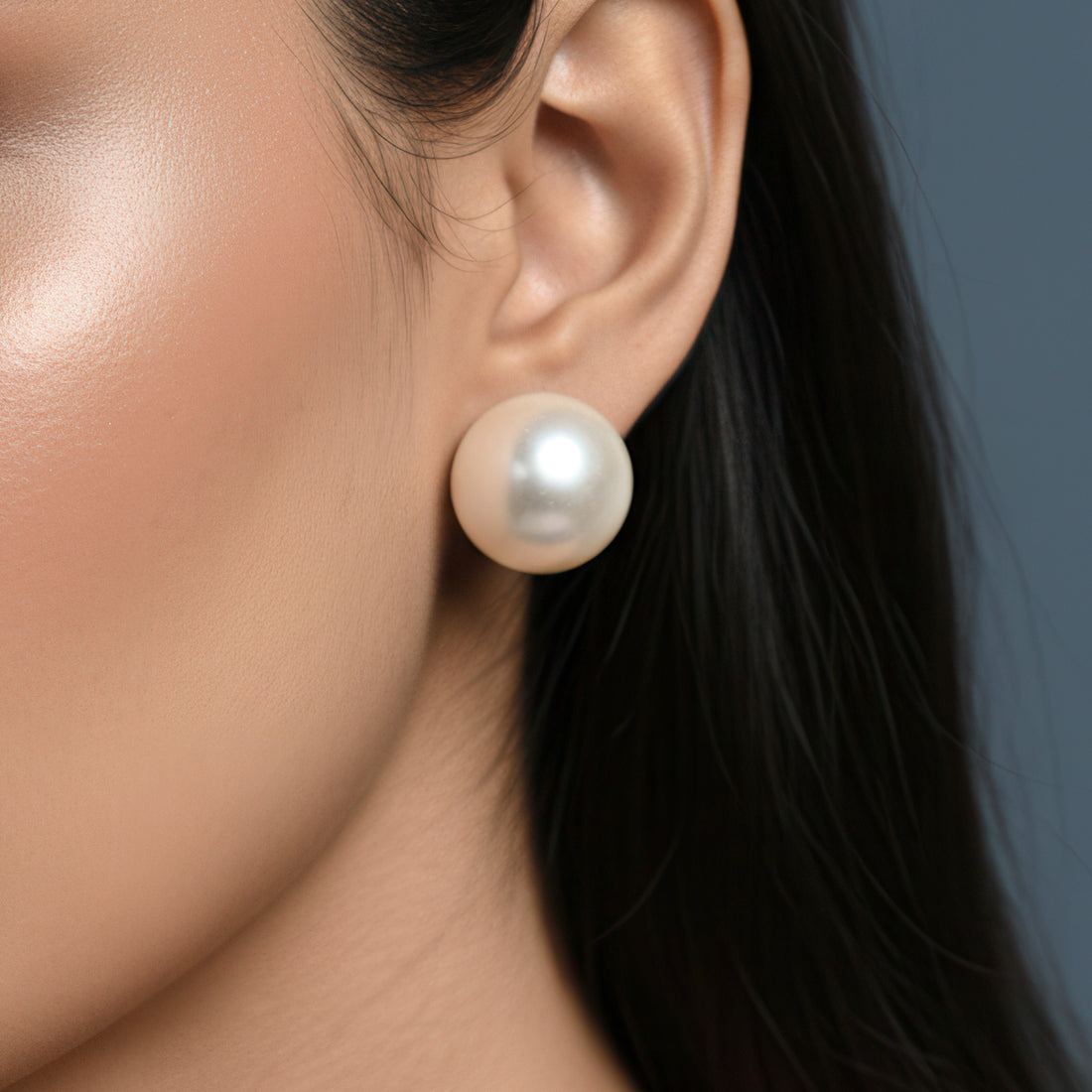 PRAO Anti-Tarnish Double Layer Necklace Set With Earrings