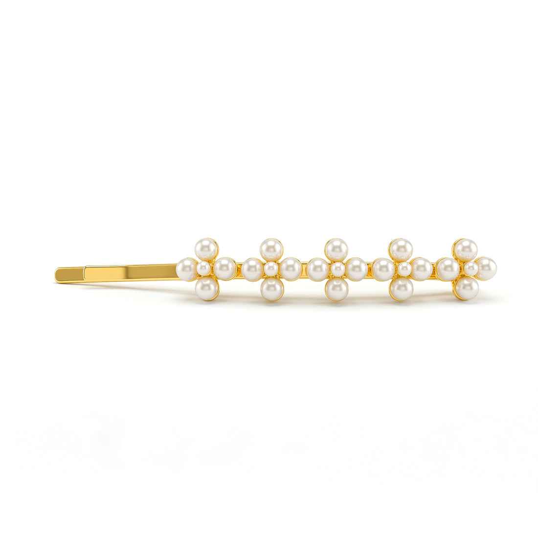 PRAO Hair Pin Anti-Tarnish Pearl Flowers