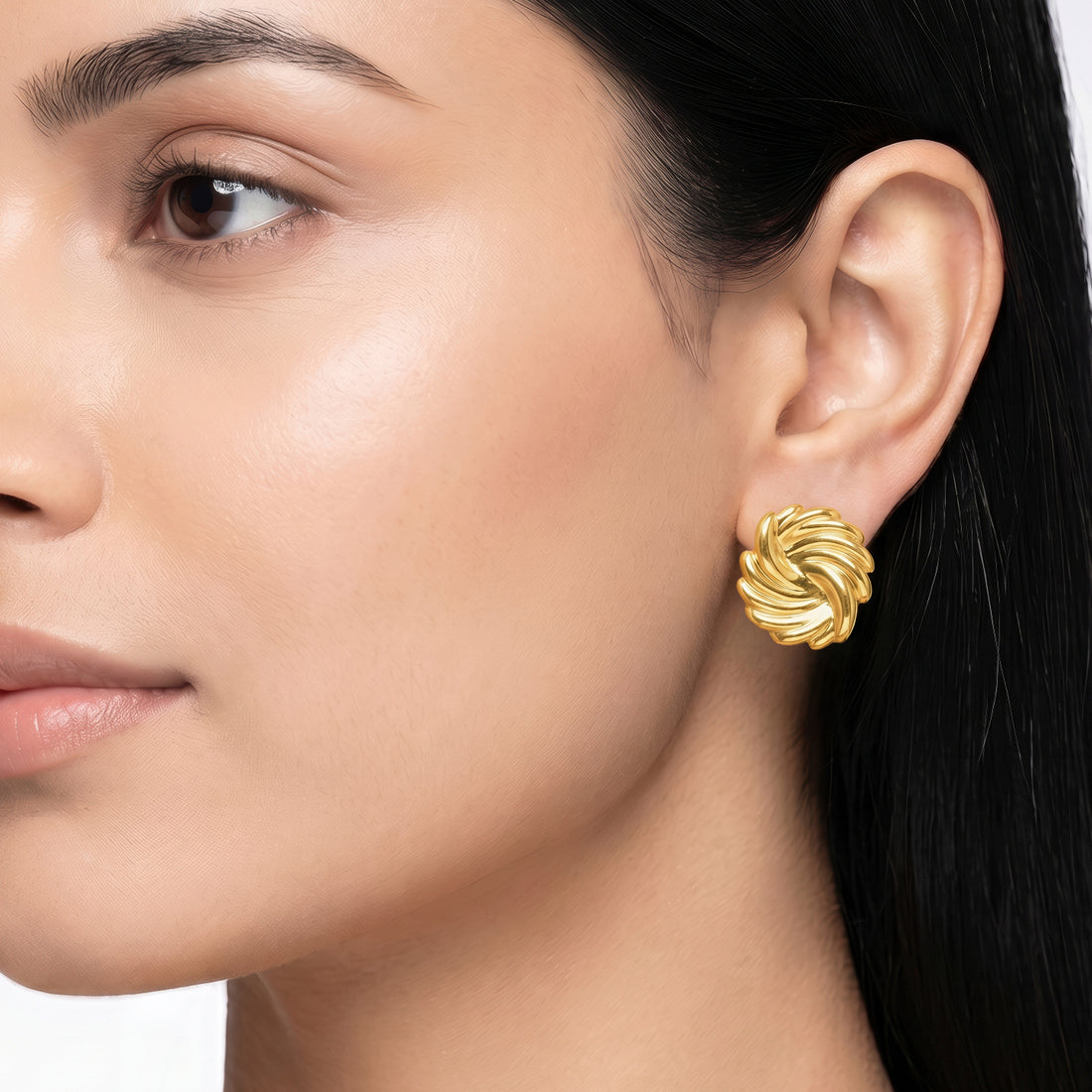 PRAO Earrings Anti-Tarnish Fireworks-Inspired Statement