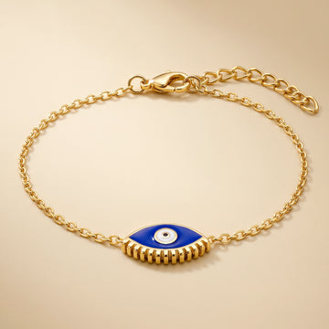 PRAO Bracelet Anti-Tarnish Evil Eye Chain (Adjustable Size)