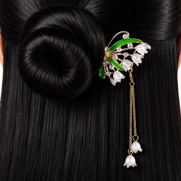 PRAO Hair Pin Anti-Tarnish Lily Blossom