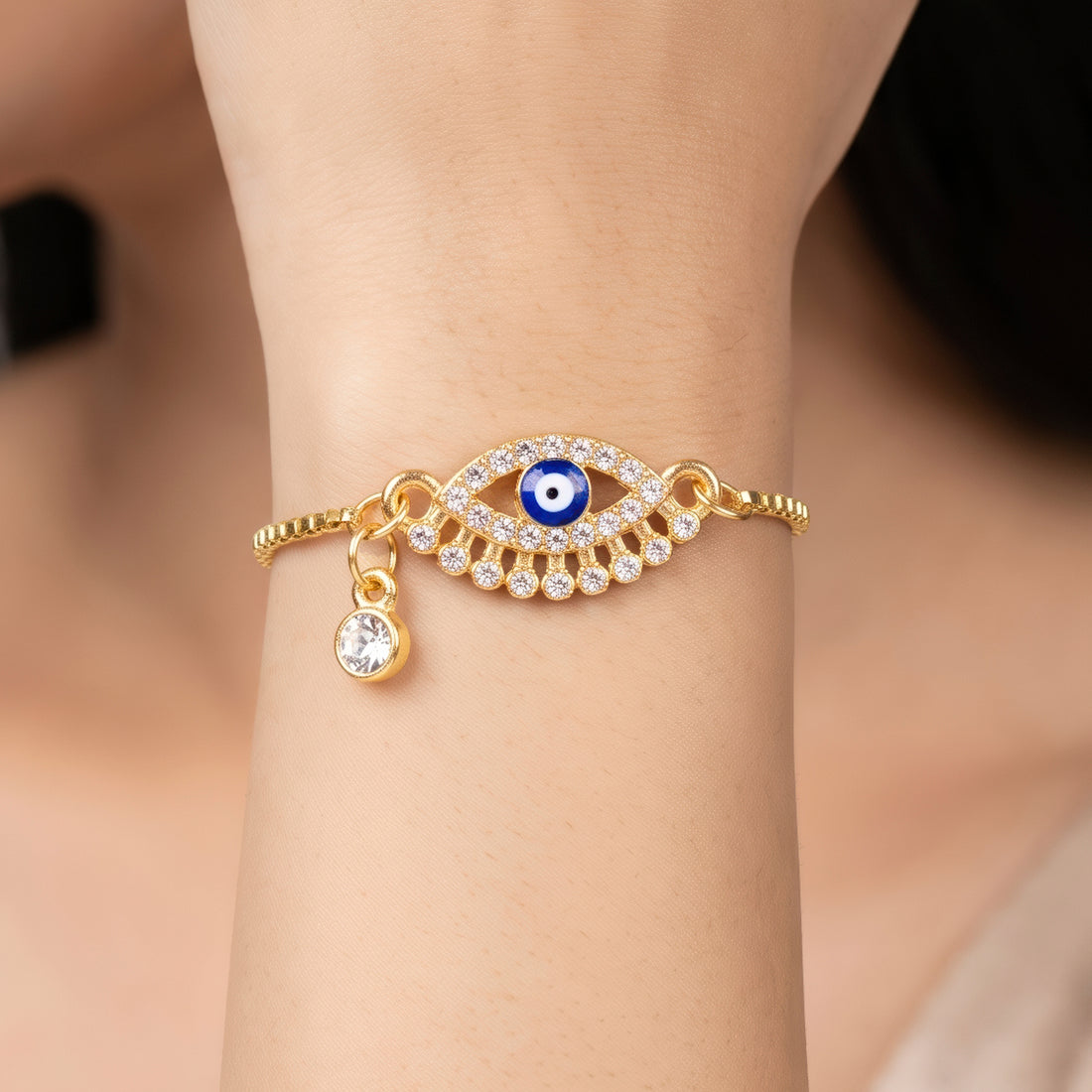 PRAO Bracelet Anti-Tarnish Evil Eye Bolo (Adjustable Size)