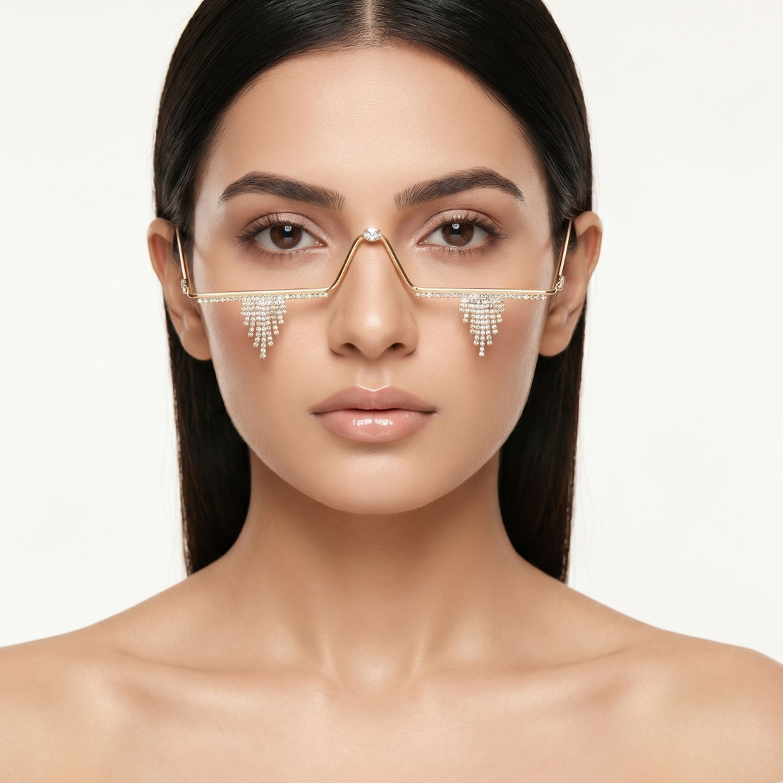 PRAO Facelet Anti-Tarnish Rhinestone Crystal Chain