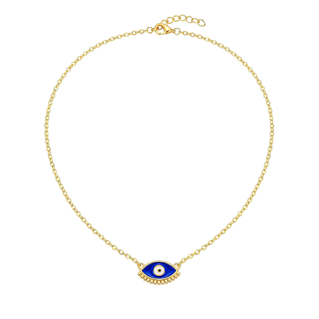 PRAO Necklace Anti-Tarnish Evil Eye Pendant