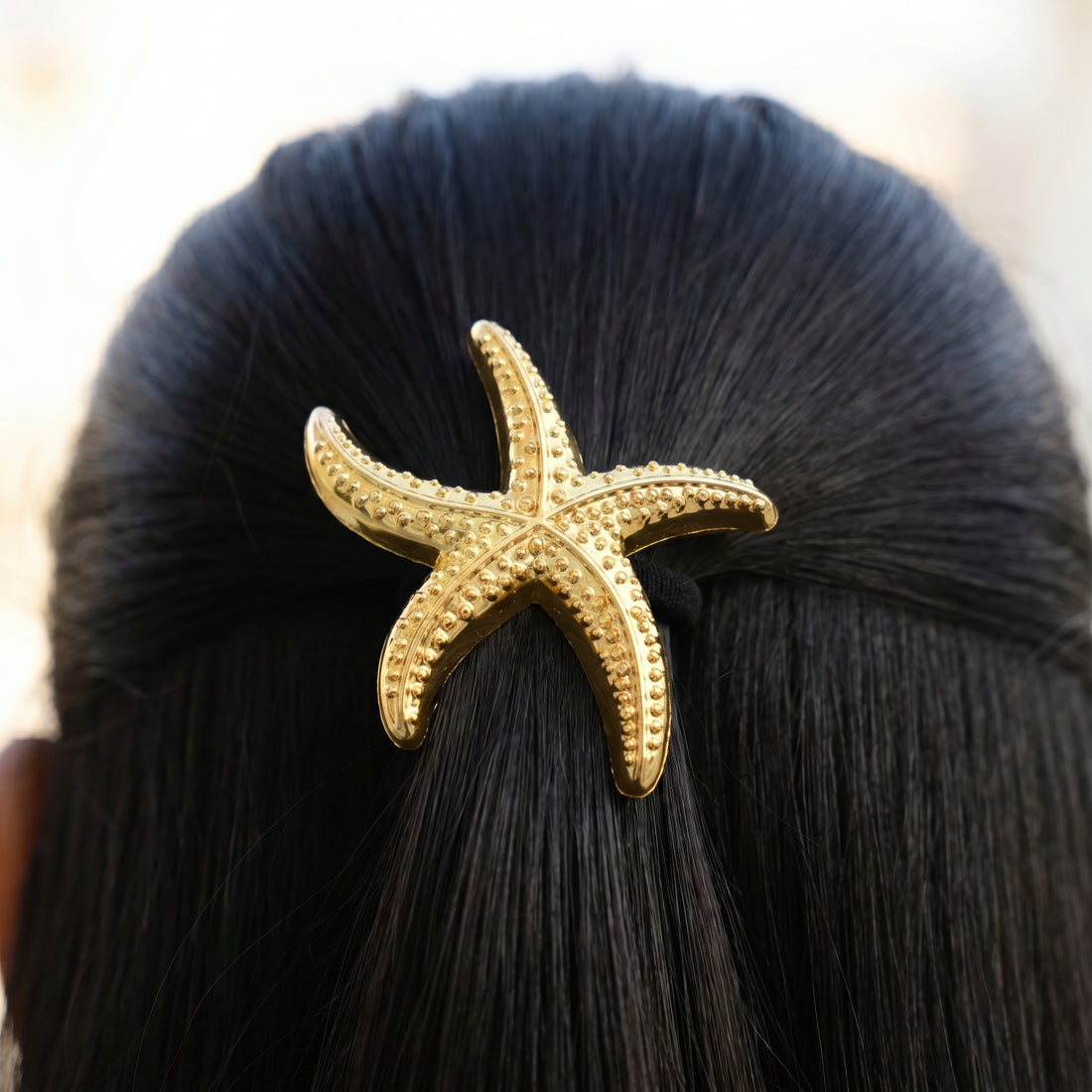PRAO Hair Tie Anti-Tarnish Starfish Elastic