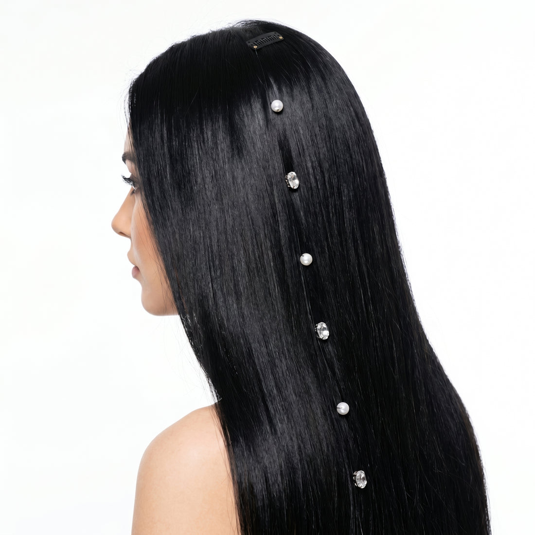 PRAO Hair Tinsel Anti-Tarnish Celestial Pearl Charms