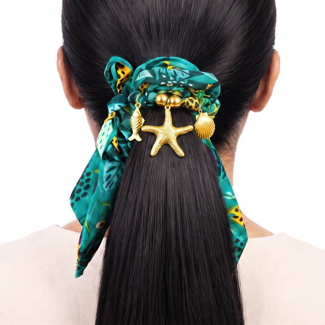 PRAO Necklace Anti-Tarnish Marine Charm Choker