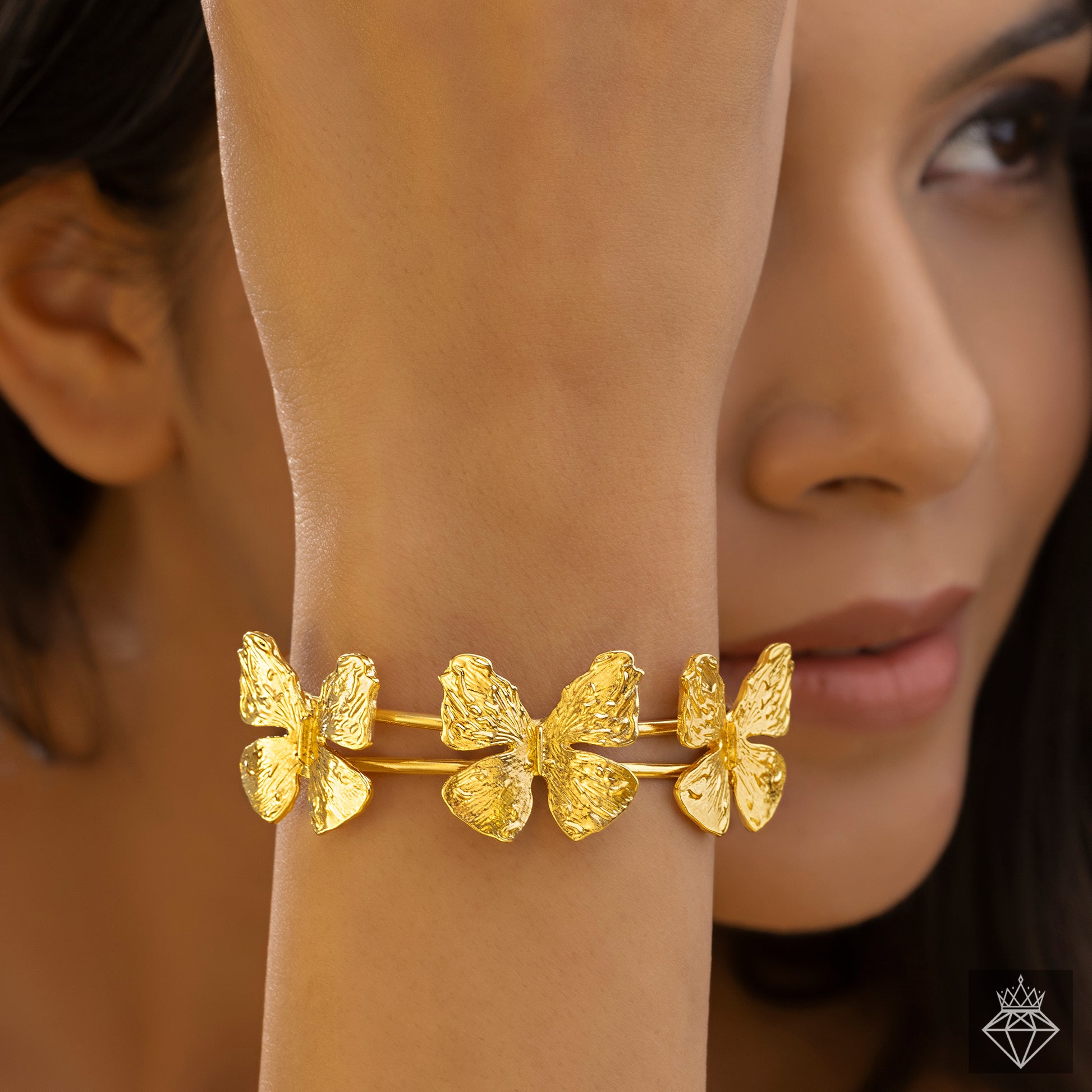 PRAO Anti-Tarnish Butterfly Bracelet - Main Image